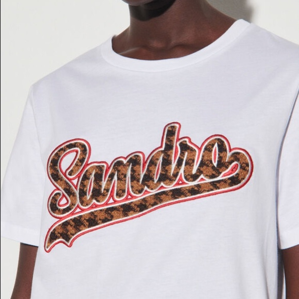 Sandro logo T-shirt